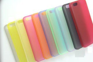 Zeimax iPhone 5C Ultra Thin Flexible Anti fingerprint Case (Orange) Cell Phones & Accessories