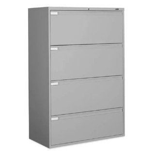 Global Office 9300P 4 Drawer Lateral Metal File Storage Cabinet    