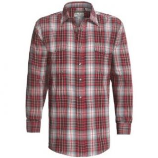 Powder River Outfitters Brushed Bandera Plaid Shirt Large Bright Red at  Mens Clothing store Button Down Shirts