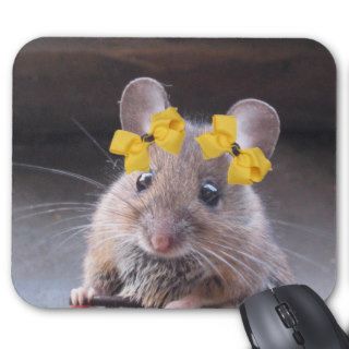 Miss Mousie Pad Mouse Pad