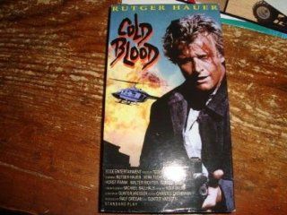 Cold Blood [VHS] Rutger Hauer Movies & TV
