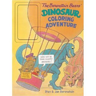 The Berenstain Bears' Dinosaur Coloring Adventure Jan Berenstain, Stan Berenstain 9780060574130 Books