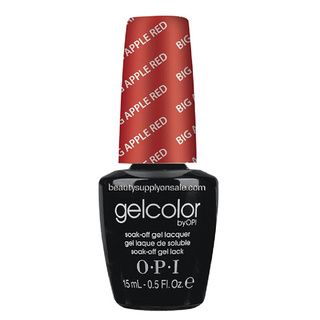 OPI Gelcolor 'Big Apple Red' Soak Off Gel Nail Lacquer OPI Nail Polish