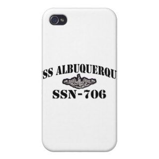 USS ALBUQUERQUE (SSN 706) COVER FOR iPhone 4