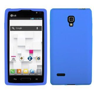 Asmyna LGP769CASKSO003 Slim and Soft Durable Protective Case for LG Optimus L9 P769   1 Pack   Retail Packaging   Dark Blue Cell Phones & Accessories