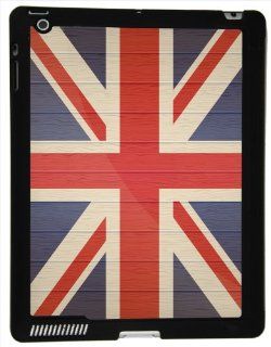 Rikki KnightTM Great Britain Flag On Distressed Wood iPad Smart Case for Apple iPad� 2   Apple iPad� 3   Apple iPad� 4th Generation   Ultra thin smart cover with Magnetic support for Apple iPad Computers & Accessories
