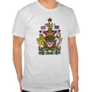 The Arms of Her Majesty in Right of Canada Tshirts
