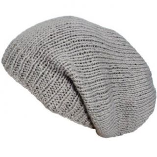 Asian Idyllica Handmade Crochet Knit Stretchy Beanie One Size Khaki at  Mens Clothing store Other Products