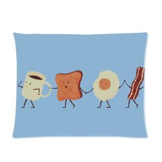 Cute Toast Custom Pillowcase Standard Size 20x26 CP 572  