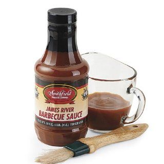 James River BBQ Sauce (Four 18 oz.)  Barbecue Sauces  Grocery & Gourmet Food