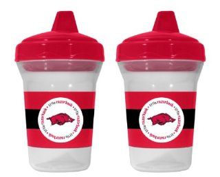 NCAA Arkansas Razorbacks Baby Fanatic Sippy Cup (2 Pack) Sports & Outdoors