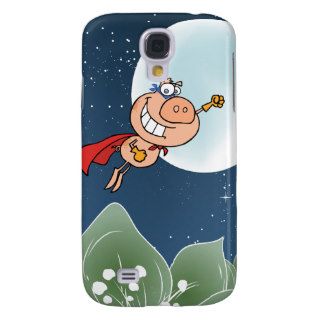 Flying Pig, Our Hero 3G/GS  Samsung Galaxy S4 Covers