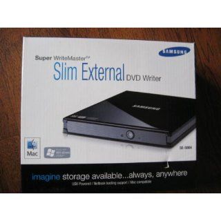 Samsung USB 2.0 8xDVD Writer External Optical Drive for Mac and PC SE S084C/RSBN (Gloss Black) Electronics
