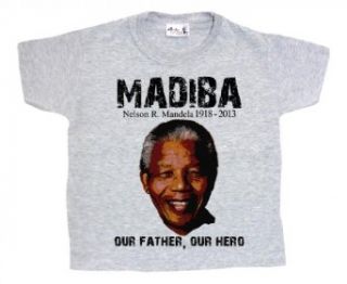 Dirty Fingers, Madiba, Nelson Mandela 1918 2013, Child's T shirt Clothing