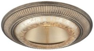 Minka Lavery 2858 573 Trim For 6" Recessed Can with Glass, Patina Iron   Recessed Light Fixture Trims  