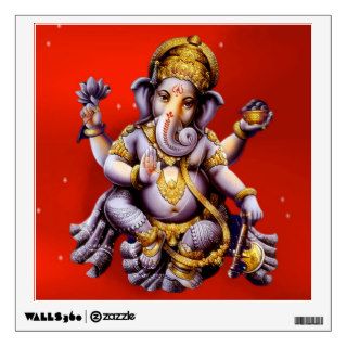 Ganesh Ganesha Hindu India Bali Elephant Deity Wall Decal