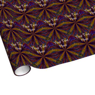 Colorful Abstract Shapes And Colors Gift Wrap
