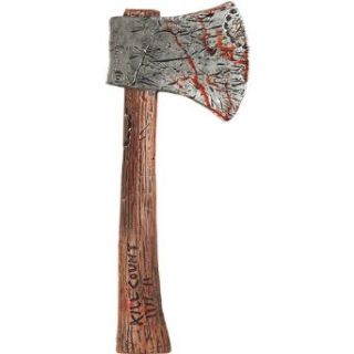 California Costumes Zombie Hunter Axe, Brown/Silver, One Size Costume Clothing