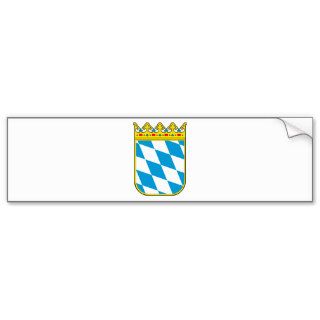 Bavaria coat of arms bumper stickers