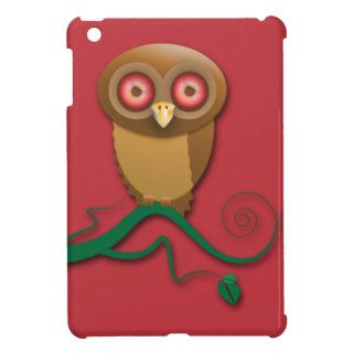 who me? says the owl iPad mini case