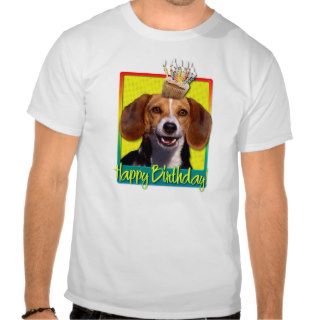 Birthday Cupcake   Beagle T Shirts