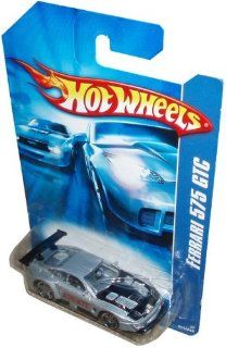 Hot Wheels   2006   Ferrari 575 GTC   Silver & Black   #201/223   Limited Edition   Collectible Toys & Games