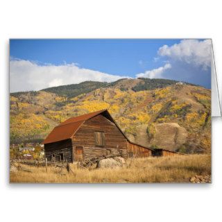 The famous Steamboat Barn, Steamboat Springs Ski A Greeting Card