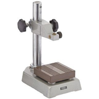 Fowler 54 618 576 Ceramic and Steel Micro Accurate Dial Gage Stand, 4 1/2" Maximum Measurement, 4.5" Base Width, 7" Base Length, 2 1/4" Base Height Indicator Stands