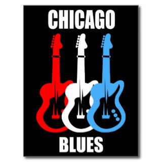 Chicago Blues Post Card