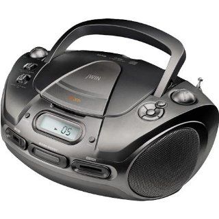 jWIN Electronics JX CD561D Portable  CD Boombox with USB / SD / MMC reader   Players & Accessories