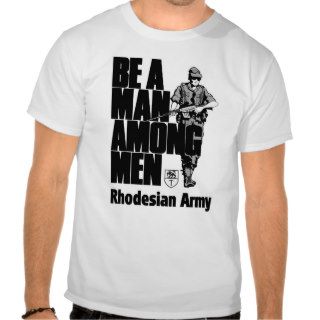 Rhodesian Army T shirts
