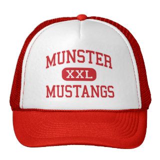 Munster   Mustangs   High School   Munster Indiana Hat