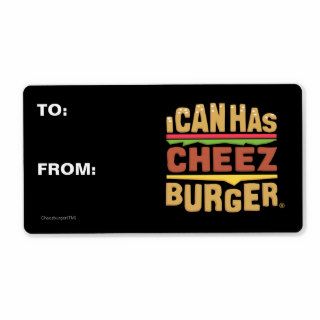 I Can Has Cheezburger Logo Custom Shipping Labels