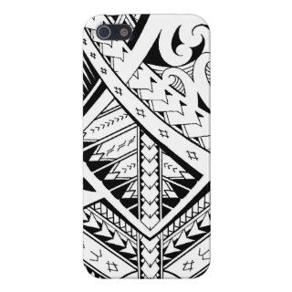 Mixed tribal tattoo patterns in Samoan Maori style Covers For iPhone 5