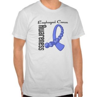 Esophageal Cancer Awareness Gemstone Ribbon Tees