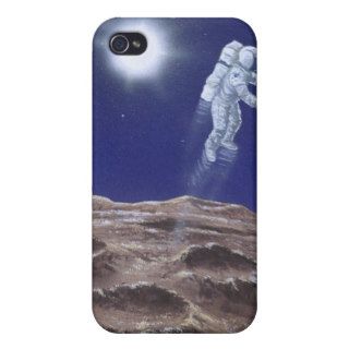 Astronuat Above Mercury Cover For iPhone 4