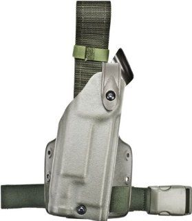 Safariland SLS Tactical Holster, Right Hand, OD Green Leg Shroud Single Strap, 6004 5340 561 SP10  Gun Holsters  Sports & Outdoors