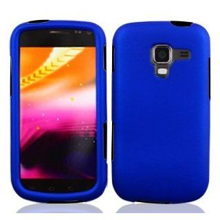 Boundle Accessory For AT&T Samsung Galaxy Exhilarate i577   Blue Hard Case Protector Cover + Lf Stylus Pen + Lf Screen Wiper Cell Phones & Accessories