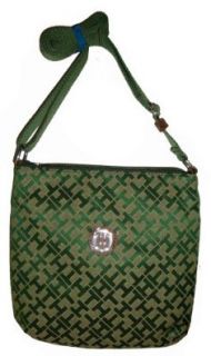 Women's/Girl's Tommy Hilfiger Crossbody Handbag (Green Alpaca) Cross Body Handbags Shoes