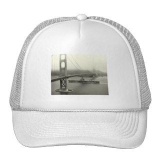 1957 USS Hancock in San Francisco Trucker Hat