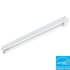 Lithonia Lighting Mini Strip 1 Light White Fluorescent Utility Light MNS5 1 21 LP