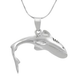 Tressa Sterling Silver Shark Necklace Tressa Sterling Silver Necklaces