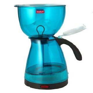 Bodum 3001 582USA Santos 12 Cup Vacuum Brewer, Teal Drip Coffeemakers Kitchen & Dining