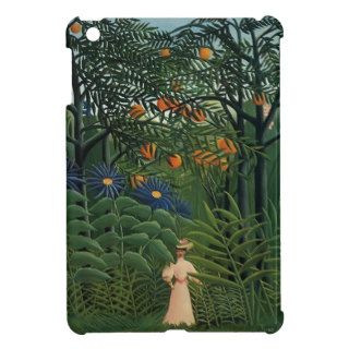 Henri Rousseau  Woman Walking in an Exotic Forest iPad Mini Cases