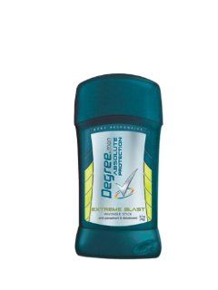 Degree  Men, Absolute Protection, Anti perspirant & Deodorant, Invisible Stick, Extreme Blast, 2.7 Ounce Stick (Pack of 4) Health & Personal Care