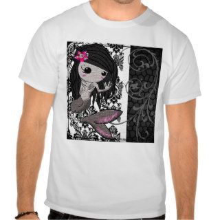 The Little Mermaid goes Goth Shirts