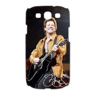 Custom Jon Bon Jovi 3D Cover Case for Samsung Galaxy S3 III i9300 LSM 566 Cell Phones & Accessories