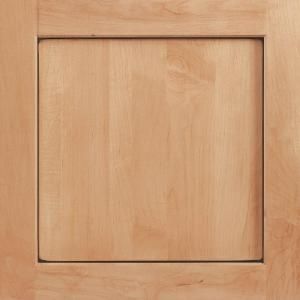 American Woodmark 14 9/16x14 1/2 in. Cabinet Door Sample in Townsend Maple Coffee Glaze 99800