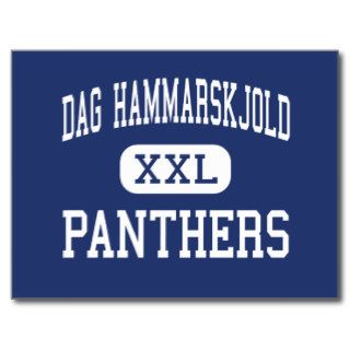 Dag Hammarskjold Panthers Middle Wallingford Post Cards
