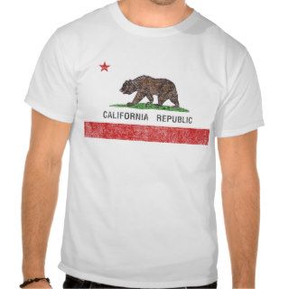 CALIFORNIA REPUBLIC FLAG T SHIRT